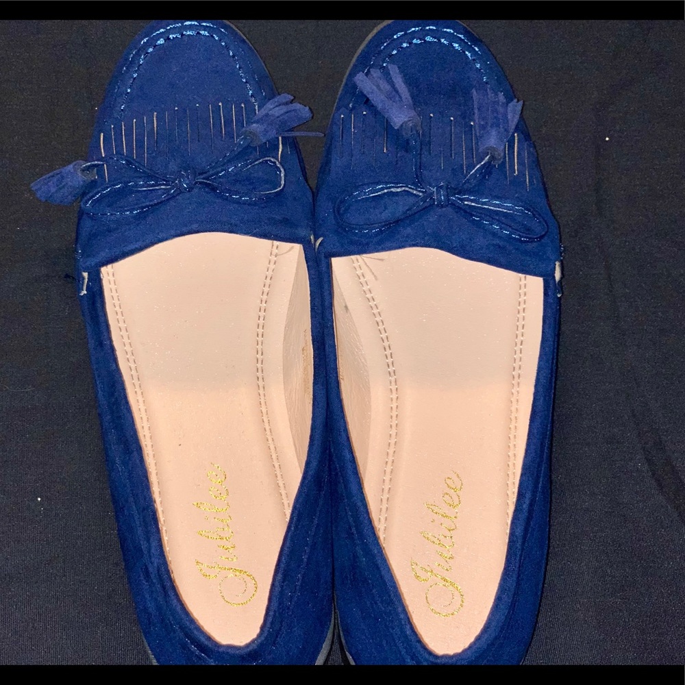 Suede shoes